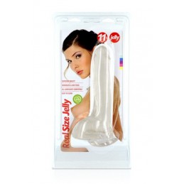 Gode Ventouse Transparent Real One 11P