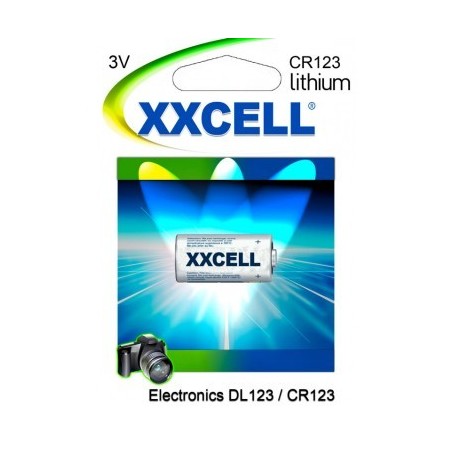 Batterie X 1 Pile Cr123 & Dl123