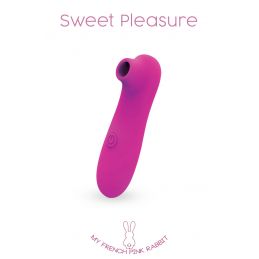 Sweet Pleasure Stimulateur clitoris succion vibration Noir Piles