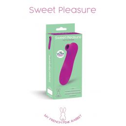 Sweet Pleasure Stimulateur clitoris succion vibration Noir Piles