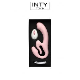 Glow gode ceinture vibrant vaginal clitoris USB télécommande