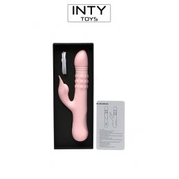 Flirt Rabbit Vibro va et vient billes gonflantes USB