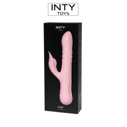 Flirt Rabbit Vibro va et vient billes gonflantes USB