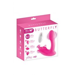 Butterfly vibro vaginal clitoris pour String télécommande USB