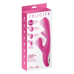Felicity Rabbit Vibro tapotements Point G USB