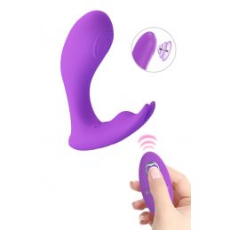 Stimulateur Vibrant Point G Et Clitoris Pulsation Télécommande Usb