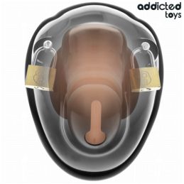 Cage À Pénis Verrouillée Sans Clé 11,5 Cm
